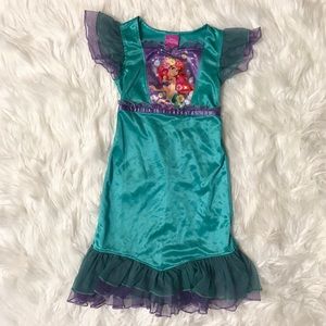 Disney Ariel Mermaid Nightgown Toddler 3T